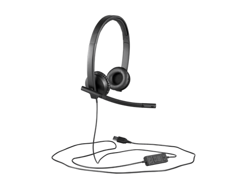 LOGI HEADSET H570E STEREO TEAMS VERSION BLACK USB-C