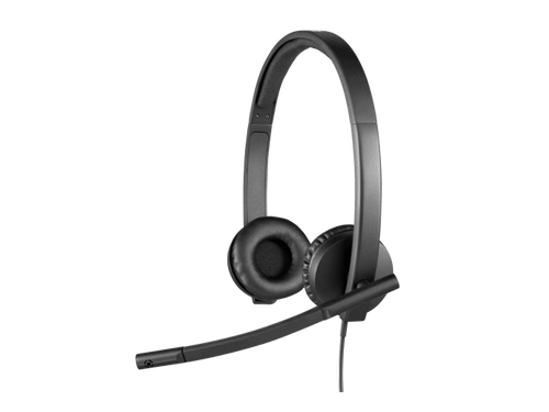 LOGI HEADSET H570E STEREO TEAMS VERSION BLACK USB-C