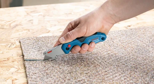 סכין חיתוך מתקפלת+3 להבים בוש  Bosch 1600A016BL