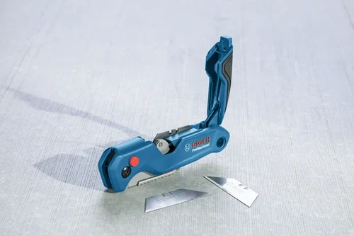 סכין חיתוך מתקפלת+3 להבים בוש  Bosch 1600A016BL