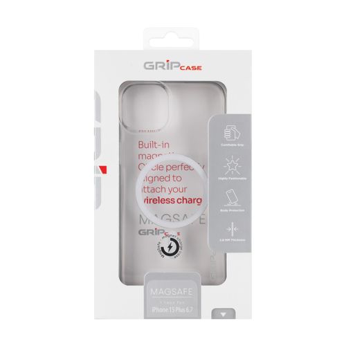 כיסוי שקוף Grip Case Crystal MagSafe for iPhone 16  Clear