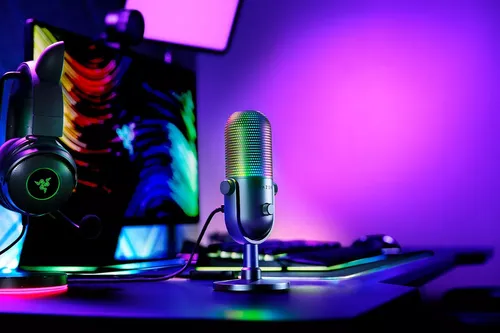 אוז' RAZER BLACKSHARK V2 X 3.5ורוד