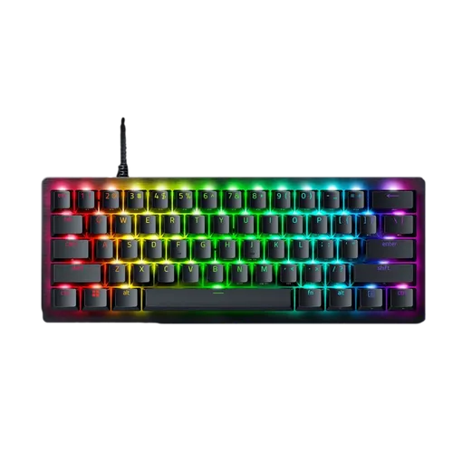 מקל' חוט' RAZ BLACKWIDOW V4 X G.S