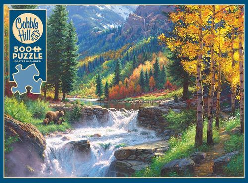 פאזל איכותי 500 חלקים - מפלים