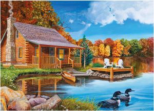 פאזל איכותי 500 חלקים - אגם לון