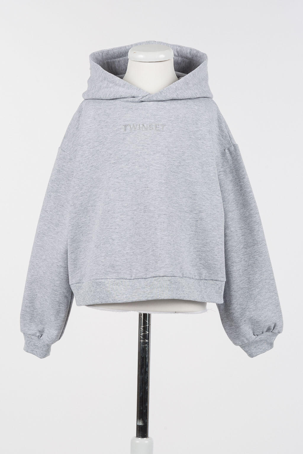 Hoodie with logo embroidery
