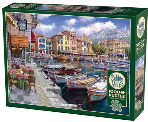 פאזל איכותי 1000 חלקים - בית קפה בקסיס