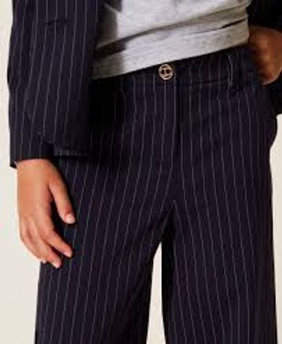 Pin stripe palazzo trousers