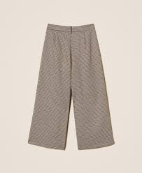 Houndstooth trousers
