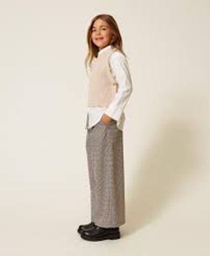 Houndstooth trousers