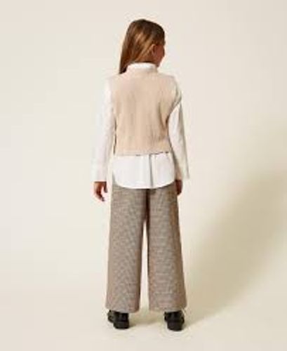 Houndstooth trousers