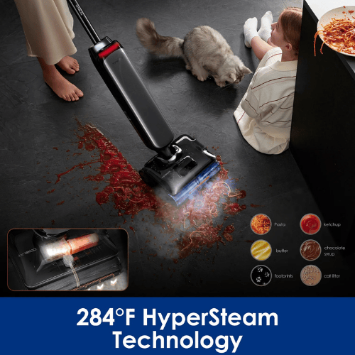 שואב שוטף אלחוטי עם קיטור Tineco Floor One S9 Artist Steam