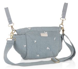 אירגונית מעוצבת לעגלות תינוק וטיולינים עם מקום לבקבוקים, רצועות תליה וכתף - ג