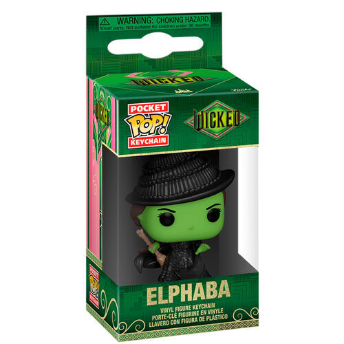 מחזיק מפתחות פופ דיסני: מרשעת – אלפבה – Funko POCKET POP! Movies: Wicked – Elphaba  