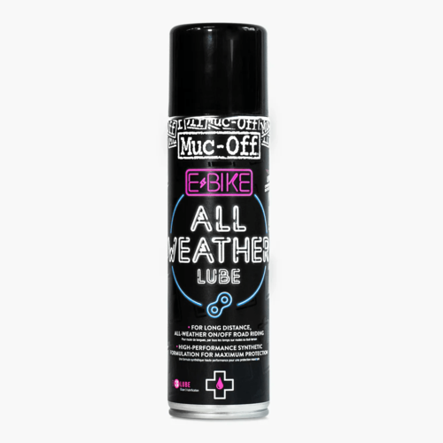 שמן שרשרת יבש לאופניים חשמליים - MUC-OFF EBIKE ALL WEATHER CHAIN LUBE 250ML