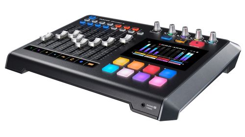 מיקסר הקלטה לפודקאסט Tascam Mixcast 4