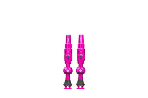 זוג ונטילים לטיובלס מאק אוף ורוד - MUC-OFF BIG BORE LITE TUBLESS VALVES 35MM