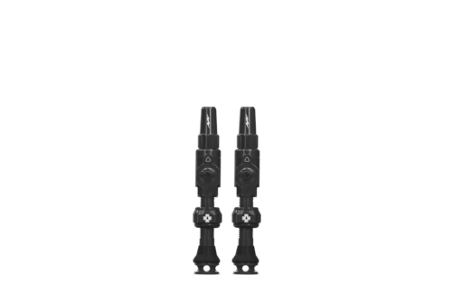 זוג ונטילים לטיובלס מאק אוף שחור - MUC-OFF BIG BORE LITE TUBLESS VALVES 45MM