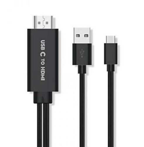 כבל HDMI לכל המכשירי טייפ-סי - Plug and Play - חברת ONTEN