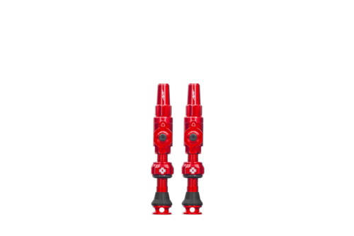 זוג ונטילים לטיובלס מאק אוף אדום - MUC-OFF BIG BORE LITE TUBLESS VALVES 45MM