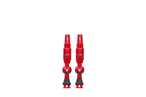 זוג ונטילים לטיובלס מאק אוף אדום - MUC-OFF BIG BORE LITE TUBLESS VALVES 45MM