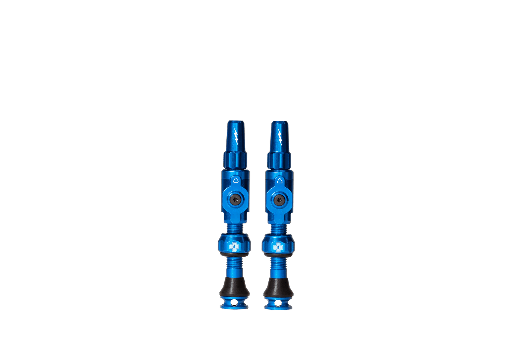 זוג ונטילים לטיובלס מאק אוף כחול - MUC-OFF BIG BORE LITE TUBLESS VALVES 45MM