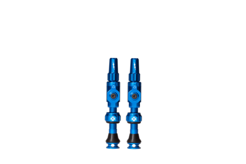 זוג ונטילים לטיובלס מאק אוף כחול - MUC-OFF BIG BORE LITE TUBLESS VALVES 45MM