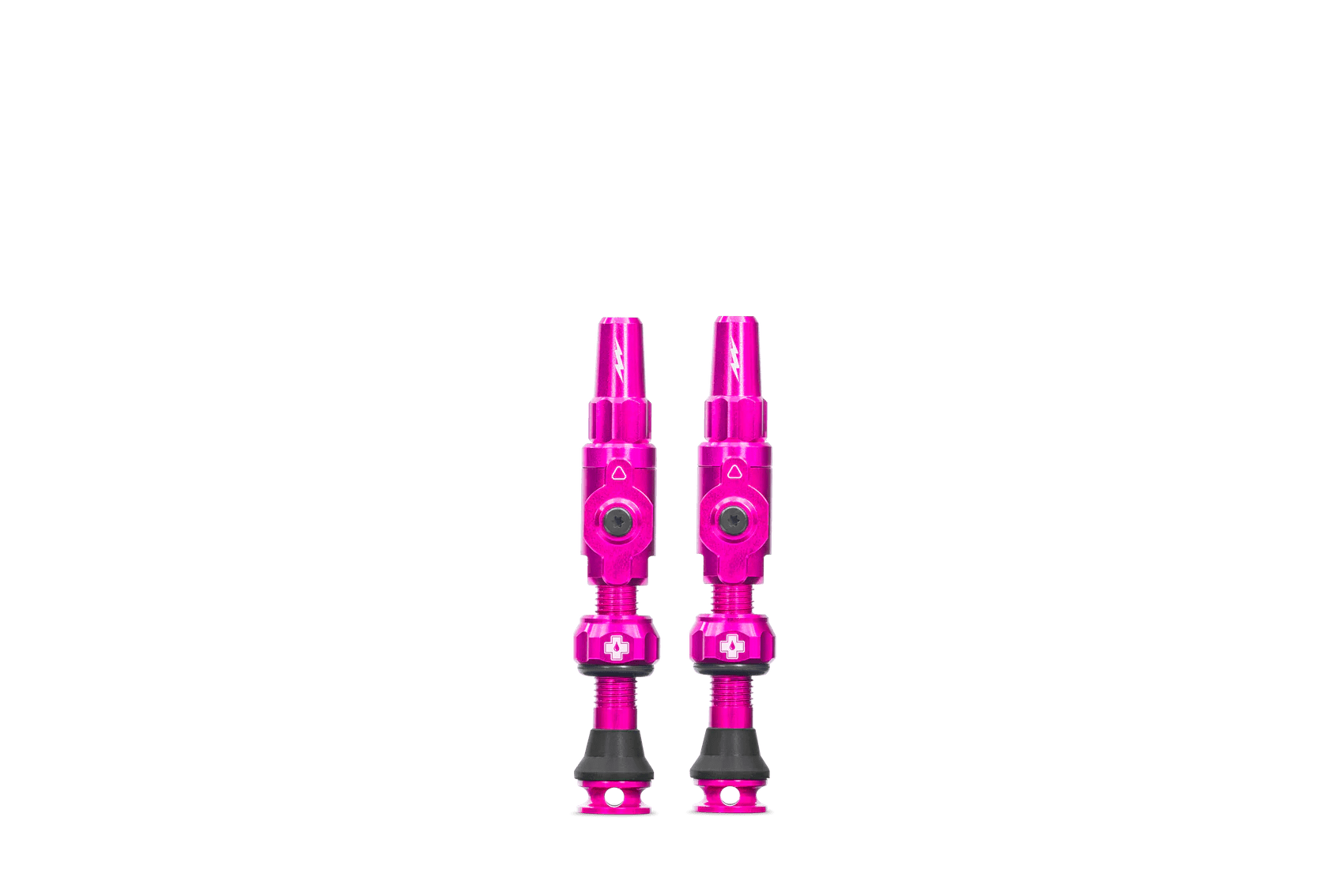 זוג ונטילים לטיובלס מאק אוף ורוד - MUC-OFF BIG BORE LITE TUBLESS VALVES 45MM