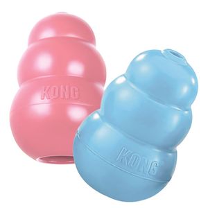 משחק לכלב קונג קטן לגורים - KONG puppy small