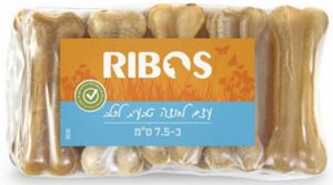 מארז עצם לחוצה טבעית לכלבים 7.5 ס"מ