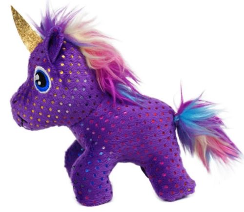משחק לחתול קונג בובת חד קרן - Kong Enchanted Buzzy Unicorn