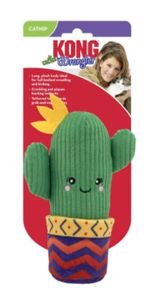 קונג בובת קקטוס עם קטניפ לחתול - Kong Cactus Wrangler for cats
