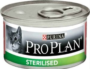 מעדן פרו פלאן STERILISED סלמון 85 גרם 