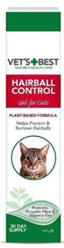 ווטס בסט ג'ל היירבול לחתולים על בסיס צמחים - Vets Best HairBall Control Gel