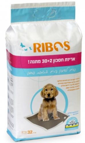 פדים לאימון גורים 32 יחידות - Super Absorbent Training Pads