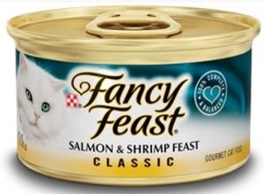 פנסי פיסט מעדן פטה סלמון ושרימפס 85 גרם - Fancy Feast
