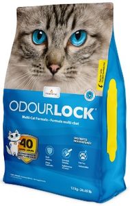 אודרלוק חול חתולים מתגבש לא מבושם 12 קילו - Odourlock Cat litter unscented
