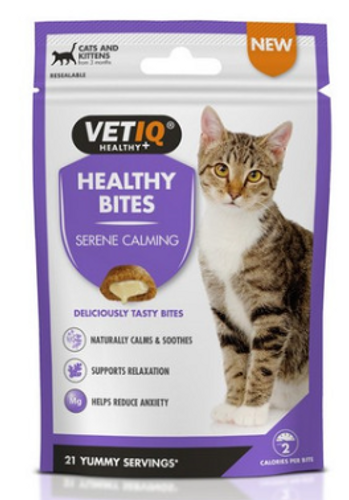 חטיף בריאותי להרגעת חתולים 65 גרם - M&C Healthy Bites Serene Calming
