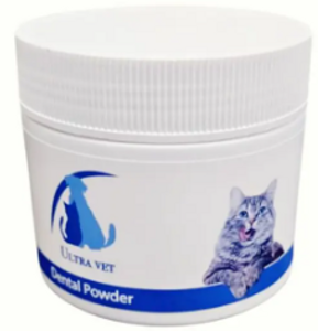 אולטרה וט אבקה דנטלית לחתולים 60 גרם - Ultra Vet Dental Powder