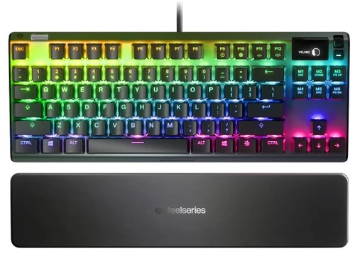 מקלדת גיימינג מכאנית קטנה SteelSeries Apex 7 TKL Red Switch