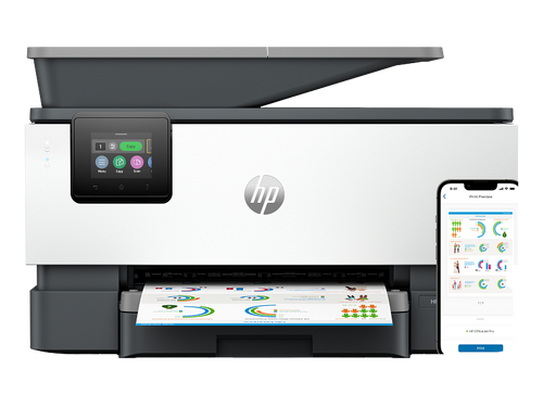 מדפסת הזרקת דיו משולבת HP OfficeJet Pro 9123 All-in-One 
