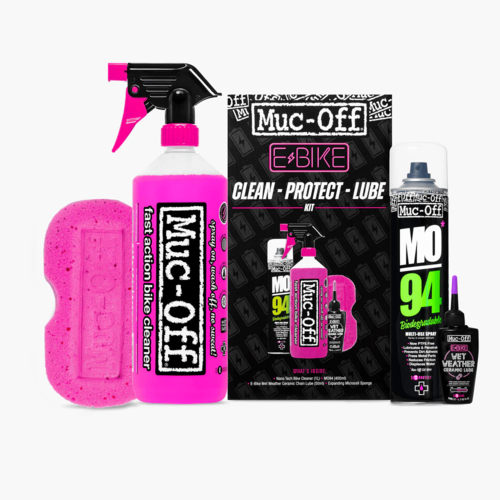 ערכת ניקוי שימון והגנה לאופניים מאק אוף - MUC-OFF EBIKE KIT CLEAN PROTECT & LUBE