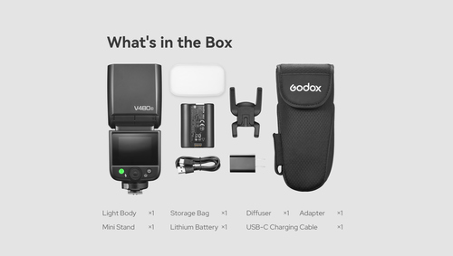 GODOX Ving V480 TTL On-Camera Flash SONY