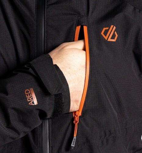 מעיל גשם / סערה נגד מים   Torrek' Waterproof Breathe שחור - Dare2be