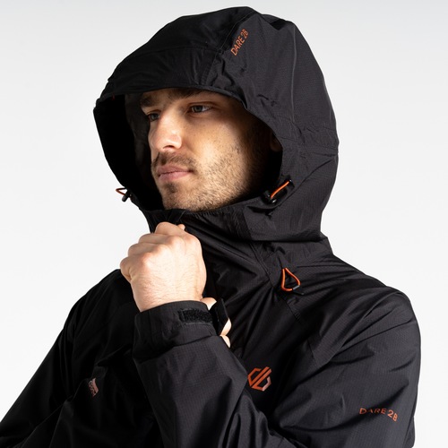 מעיל גשם / סערה נגד מים   Torrek' Waterproof Breathe שחור - Dare2be