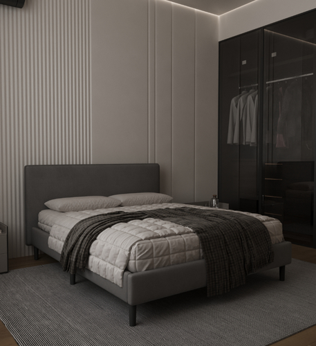 מיטה ברוחב וחצי דגם אלין - 120X190