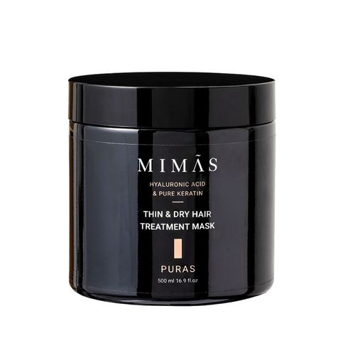 מסכה לשיער דק ושביר MIMAS מועשרת בחומצה היאלורונית וקרטין טהור מימאס 500 מ