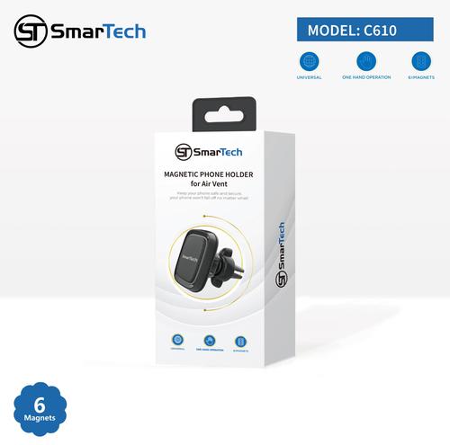 מעמד 6 מגנטים סופר חזק למזגן - דגם C610 חברת SmarTech - איכות מושלמת