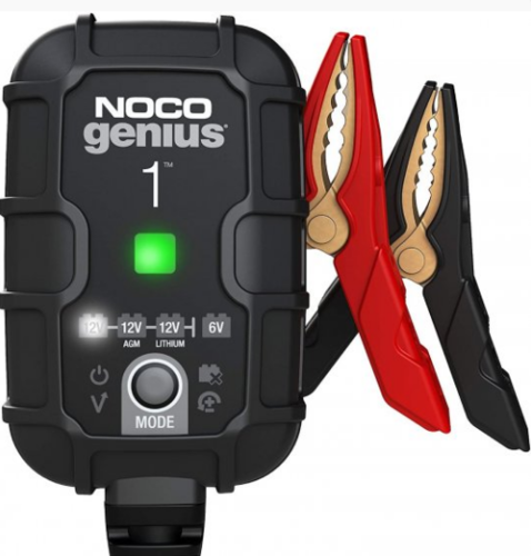 מטען מצברים 6/12 וולט 1 אמפר NOCO