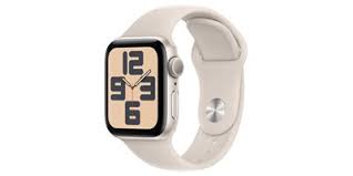 שעון חכם Apple Watch SE 2nd Gen 2024 40mm Aluminum Case Rubber Sport Band GPS אפל